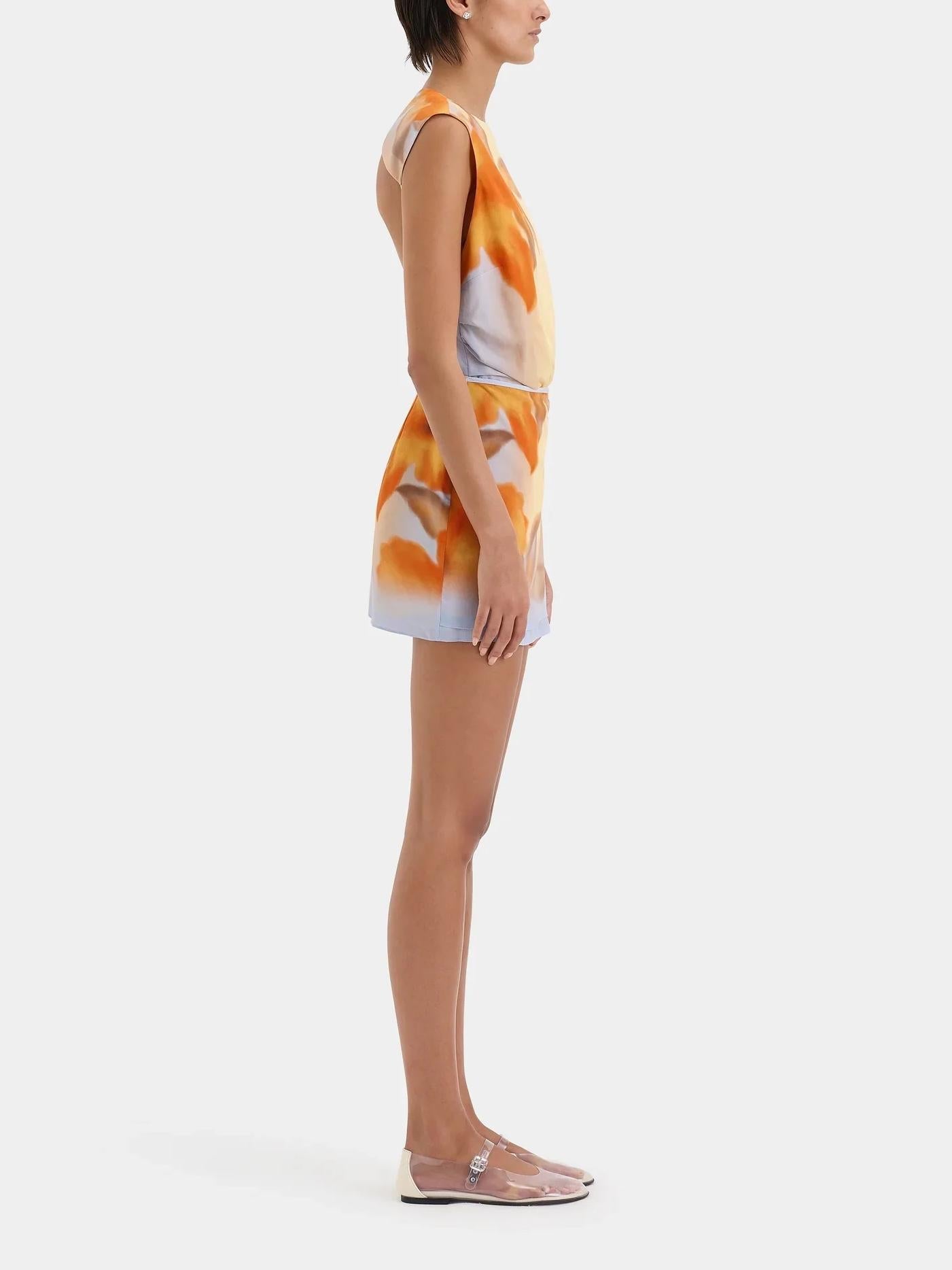 Floral Mini Dress Side View