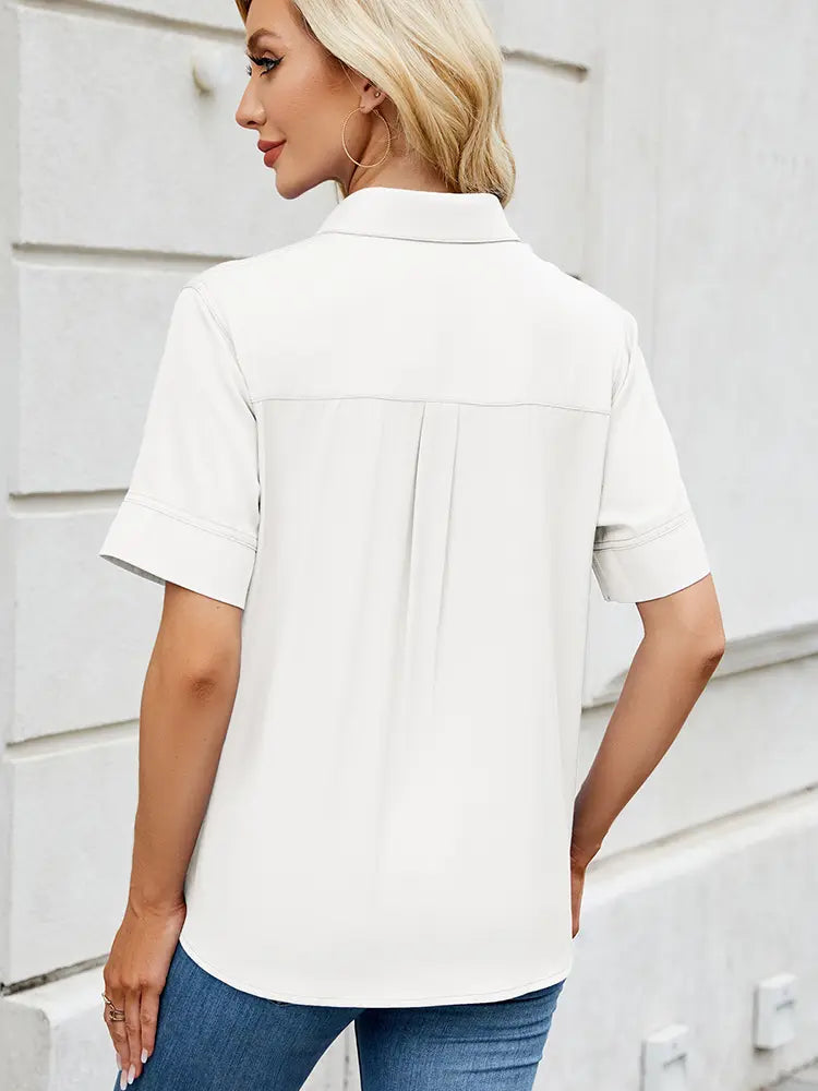 Havilah Short Sleeve Shirt Side View