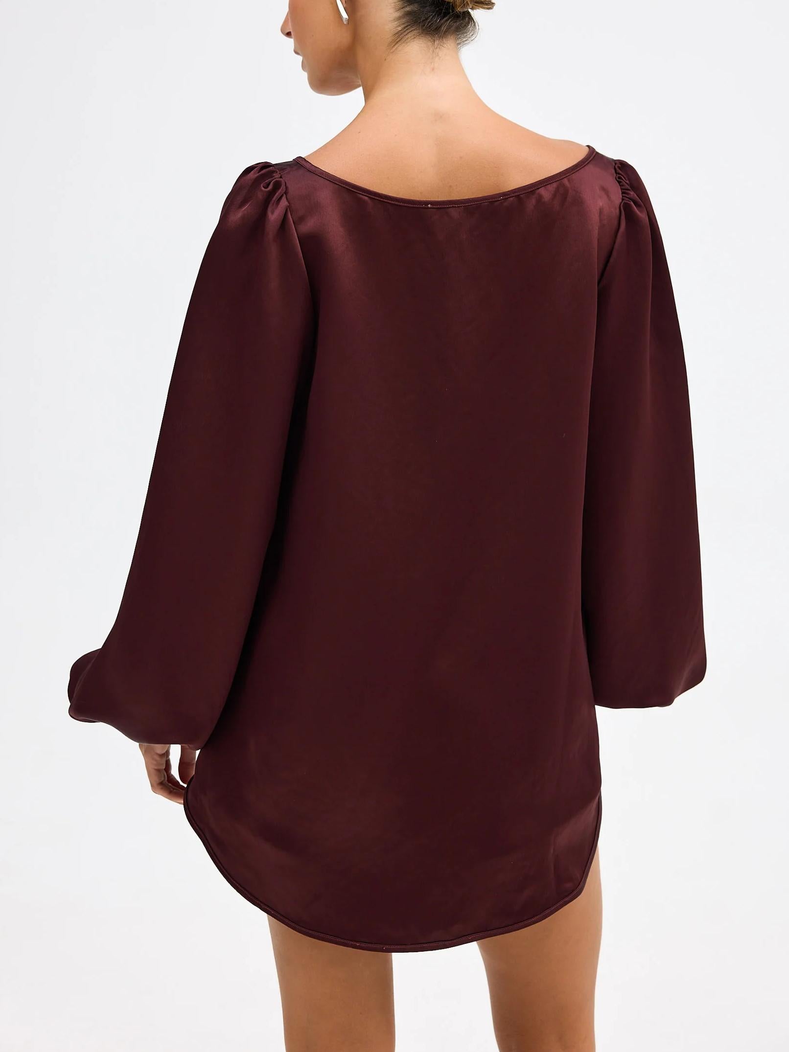 Elaria Blouse and Shorts Set Back View