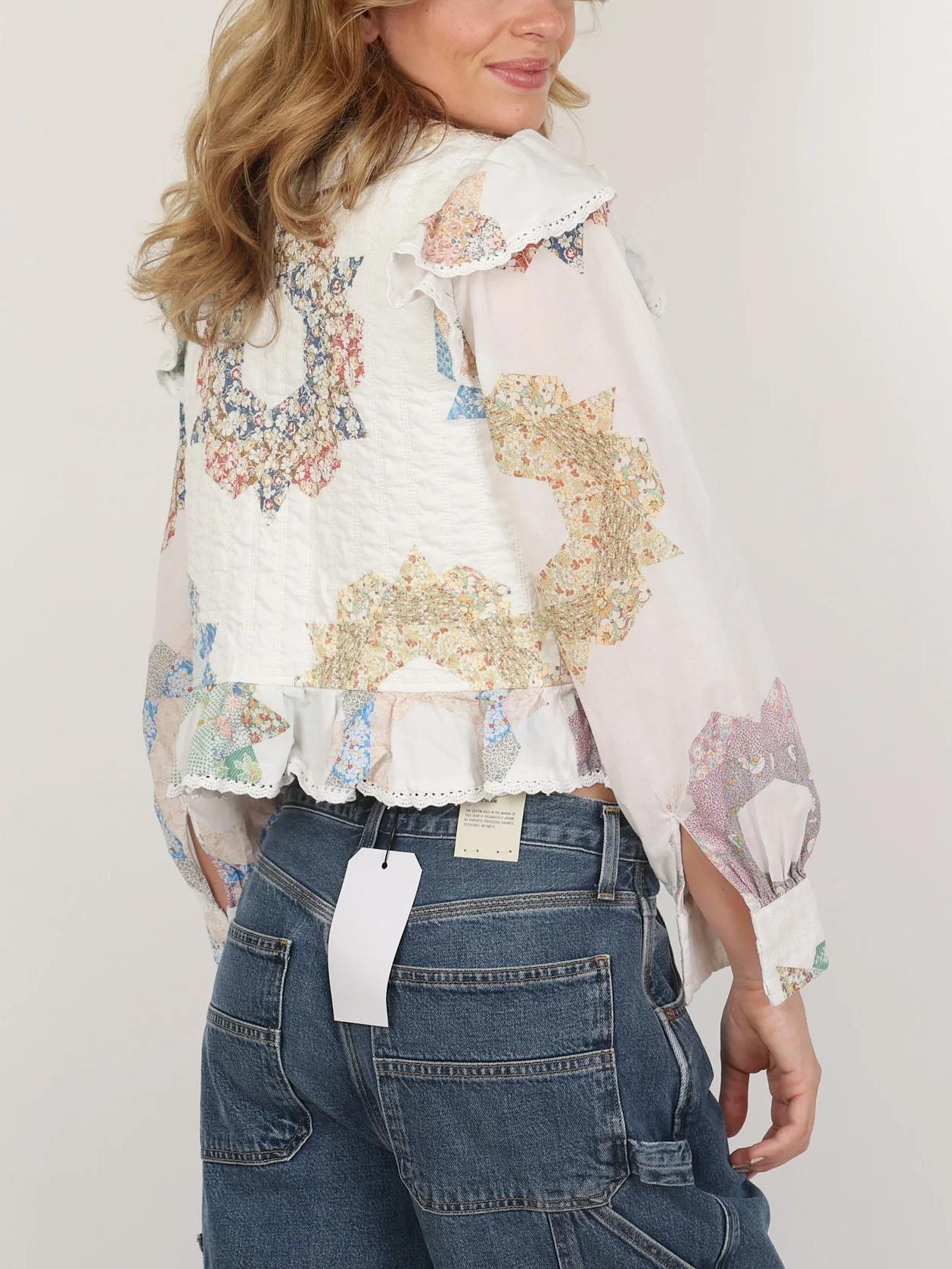 Back View Wide-Leg Pants